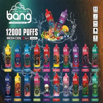 Bang 12000 puhallusta