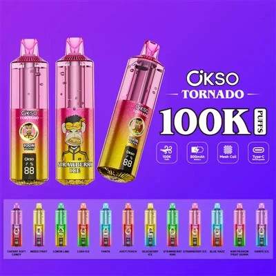 OKSO Tornado 100k Puffs
